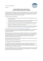 Submission—Inquiry into the Digital Transformation of Workplaces